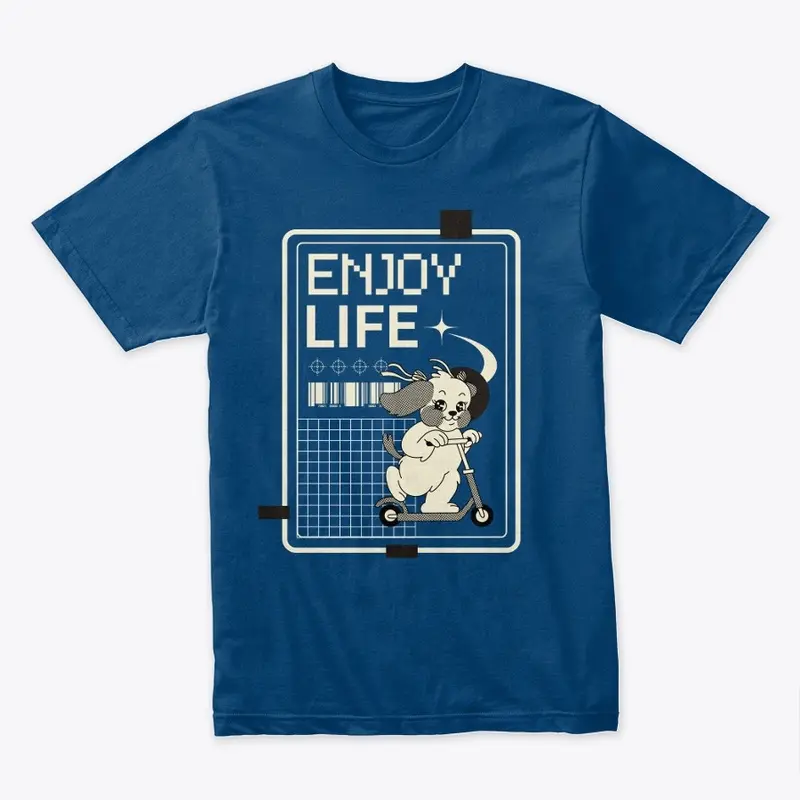 Life Enjoyment Cotton Tee